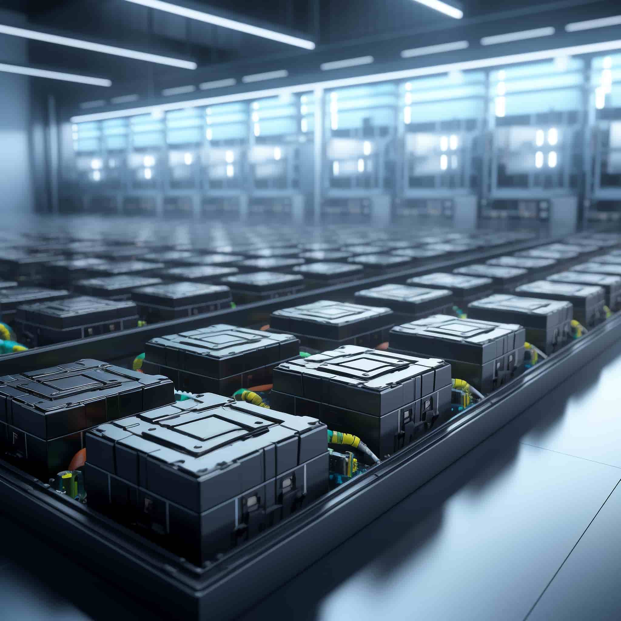 Factory battery assembly