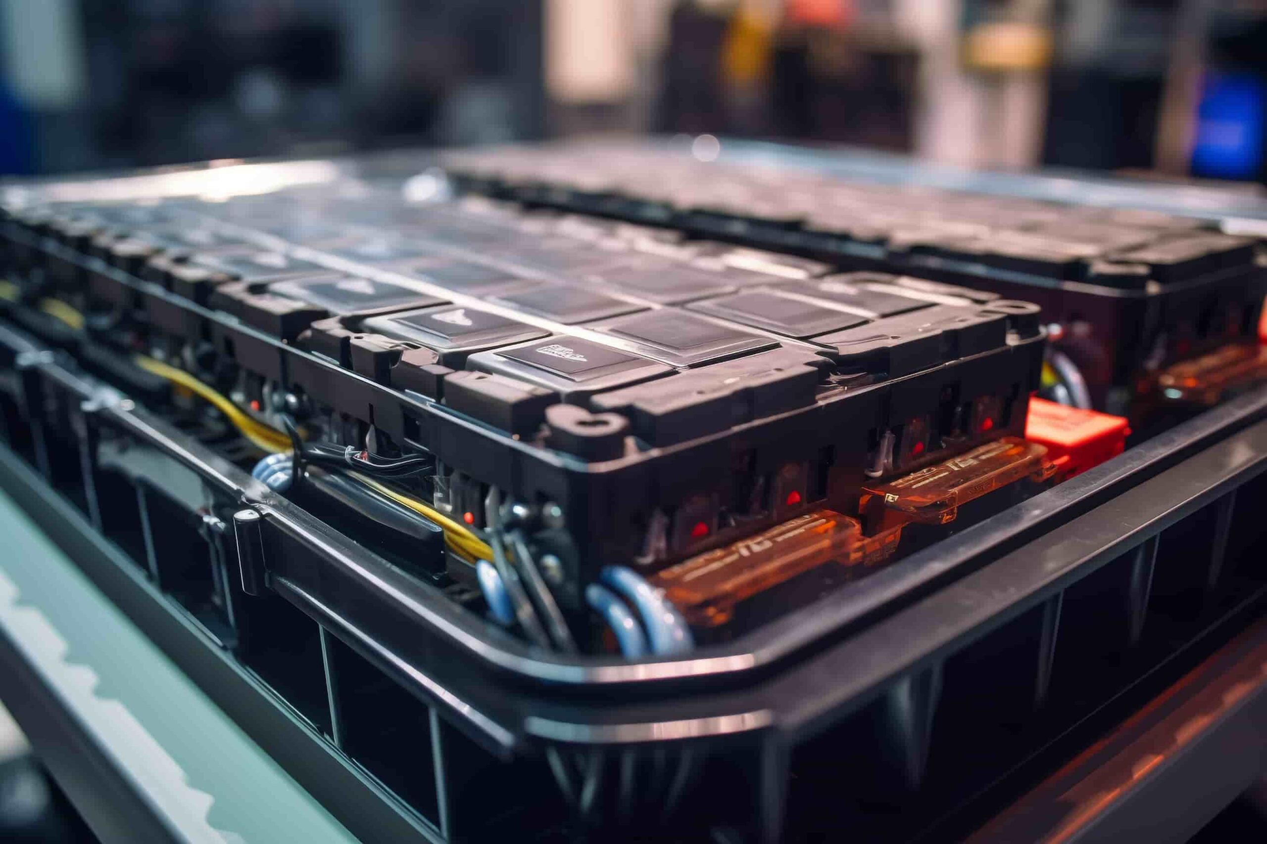 Lithium batteries in EVs